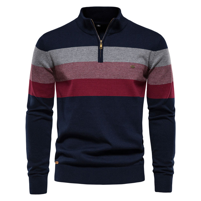 Tại sao áo len chui đầu nam Quarter Zip lại là sự lựa chọn tốt nhất cho sự thoải mái và phong cách