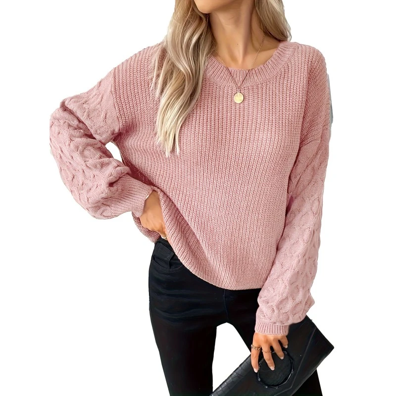 Phụ nữ áo len Pink Pullover